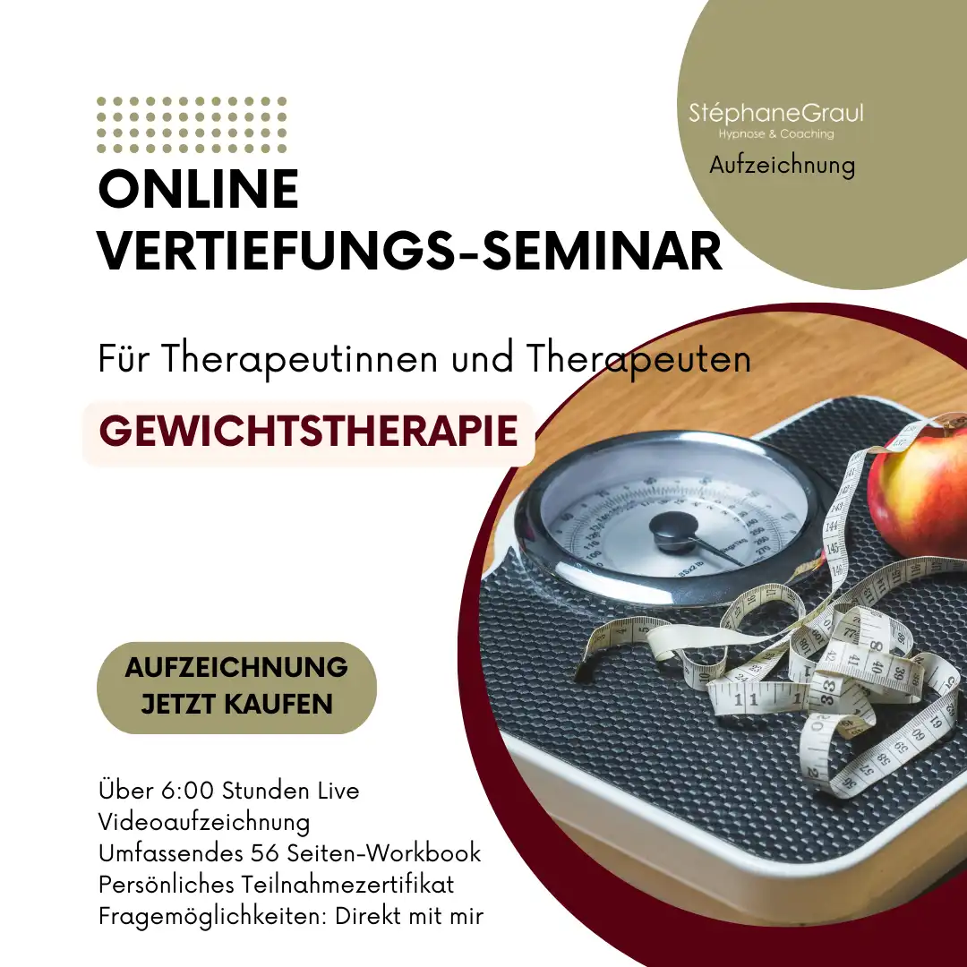 Online Vertiefungs-Seminar für Gewichtstherapie, inkl. Videoaufzeichnung, Workbook und Zertifikat. Jetzt kaufen.